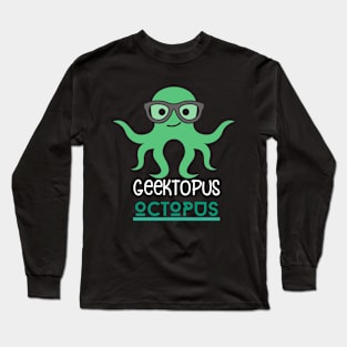 Geektopus Octopus Long Sleeve T-Shirt